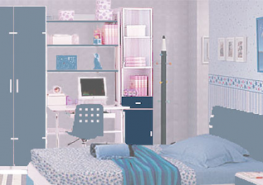Книжный шкаф Milli Willi Teen Grafit (графит)